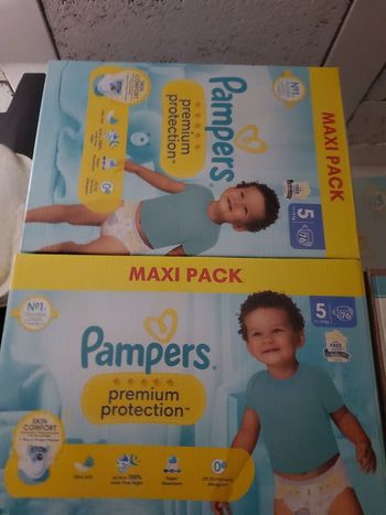 Pampers taille 5 premium protection