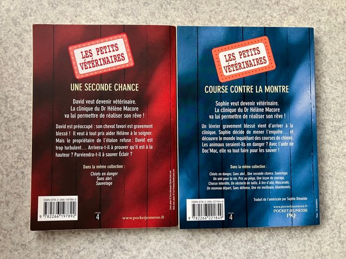 Les petits vétérinaires Tomes 1, 2, 3, 12 (5€50) - photo numéro 2