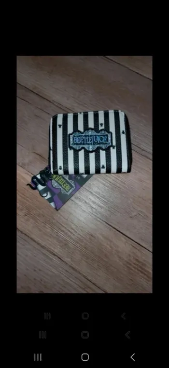 Porte monnaie beetlejuice