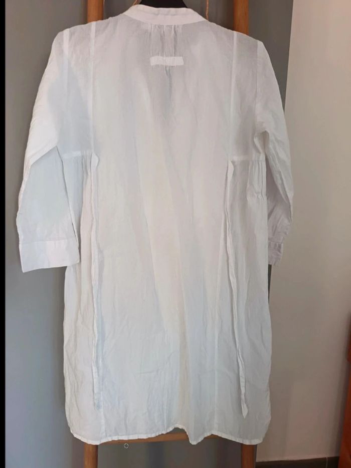 Belle robe en coton blanche - photo numéro 5