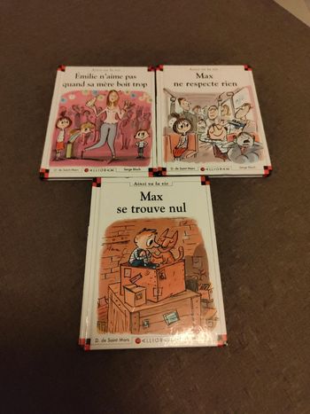 Lot 3 livres max et lili 76, 77 et 81
