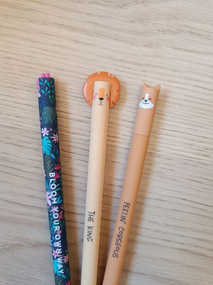 3 stylos effaçables Legami - photo numéro 2