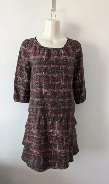 Robe chic vintage manches 3/4 - Coeur de Parfum - taille 36