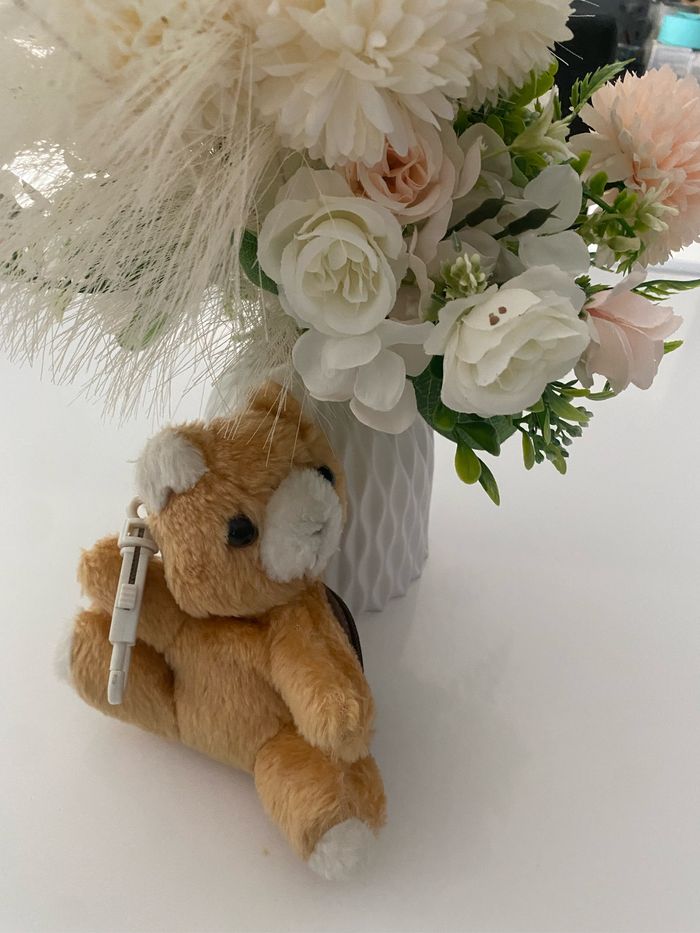 Porte clés peluche