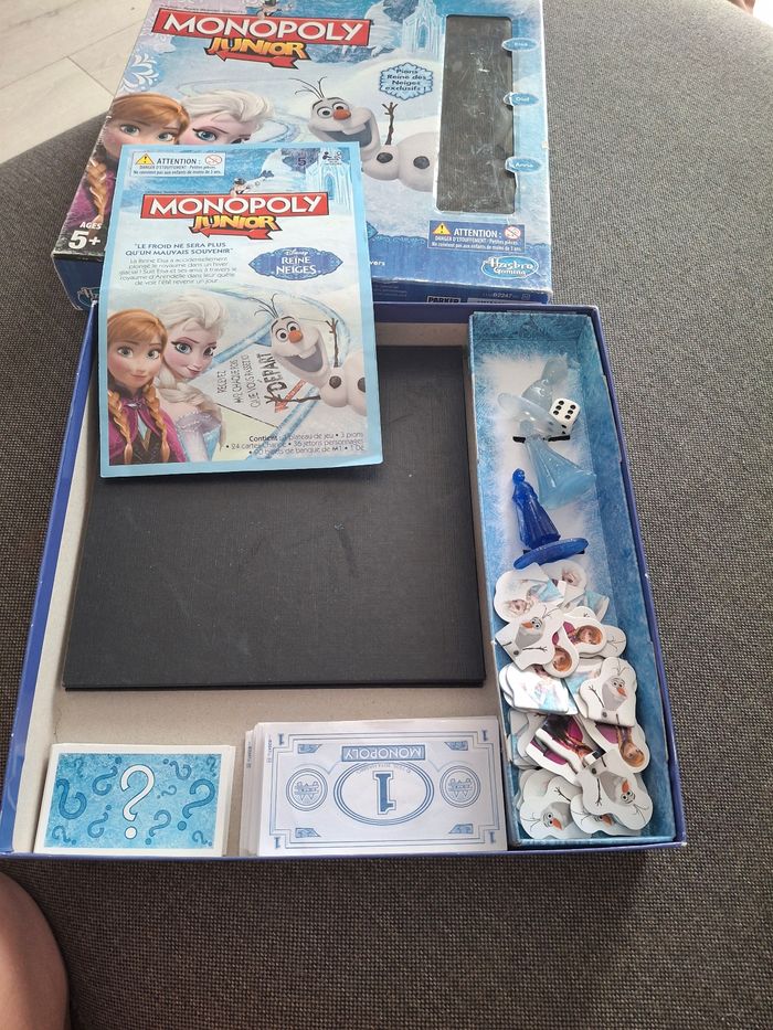 monopoly junior reines des neiges - photo numéro 2