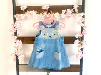 Robe jean souris DPAM taille 18 mois NEUVE