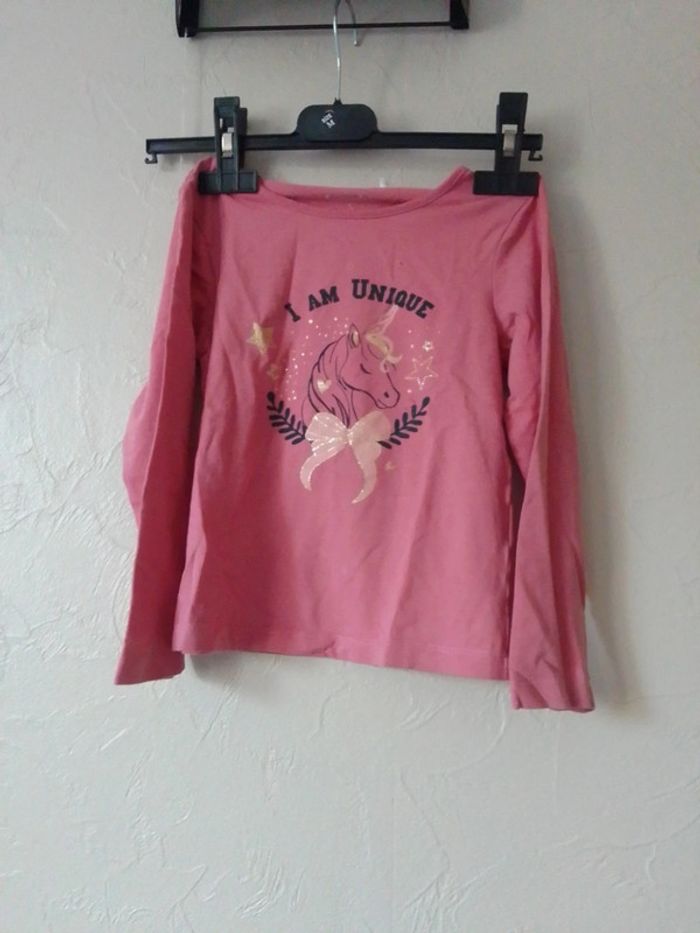 T-shirt manches longues 5 ans