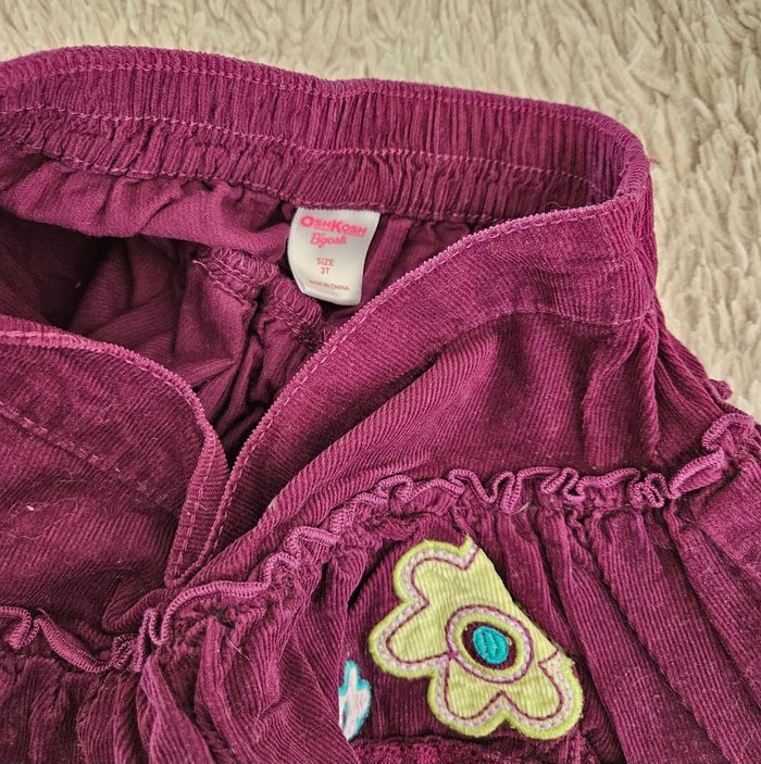 Jupe en velours 3 ans - photo numéro 3