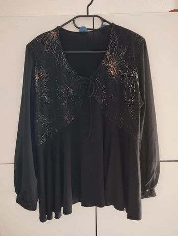 Chemisier manches longues femme 46