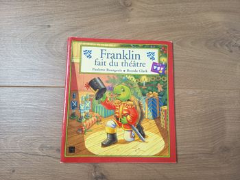 Livre album enfant, Franklin fait du théâtre, Éditions deux coqs d'or