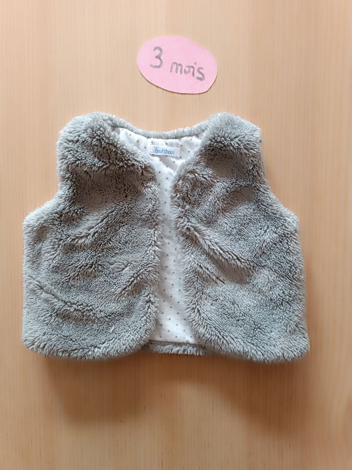 Gilet sans manches 3 mois