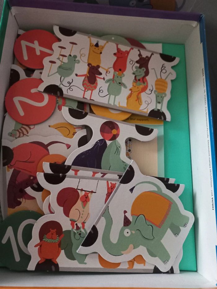 Compte avec les animaux petit savant clementoni - photo numéro 3