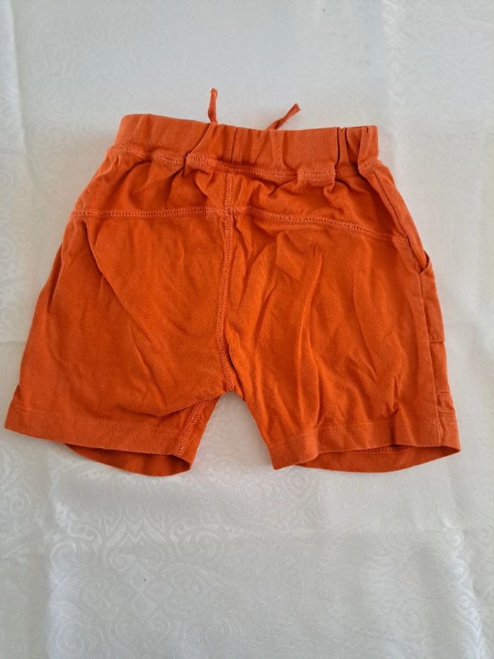 Ensemble bodie sans manche débardeurs et short 12mois petit bateau - photo numéro 8