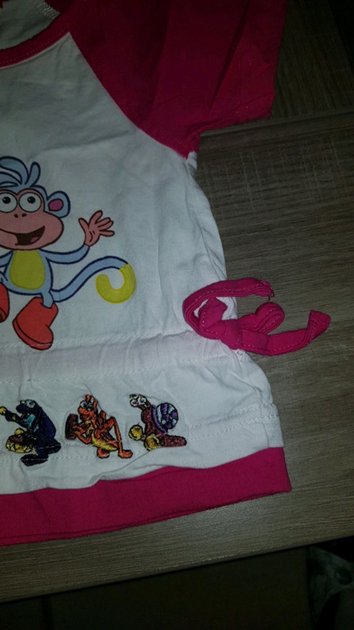 Tee-shirt manches courtes fille Dora - photo numéro 3