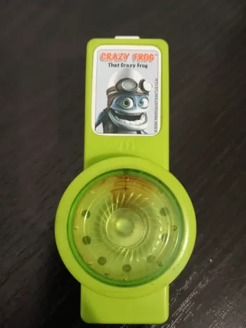 Mcdonald's lecteur musique The Crazy Frog happy meal fonctionne