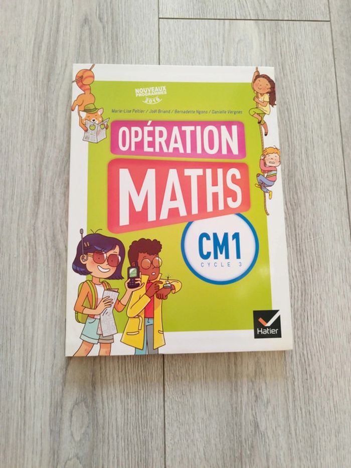 Opération maths cm1
