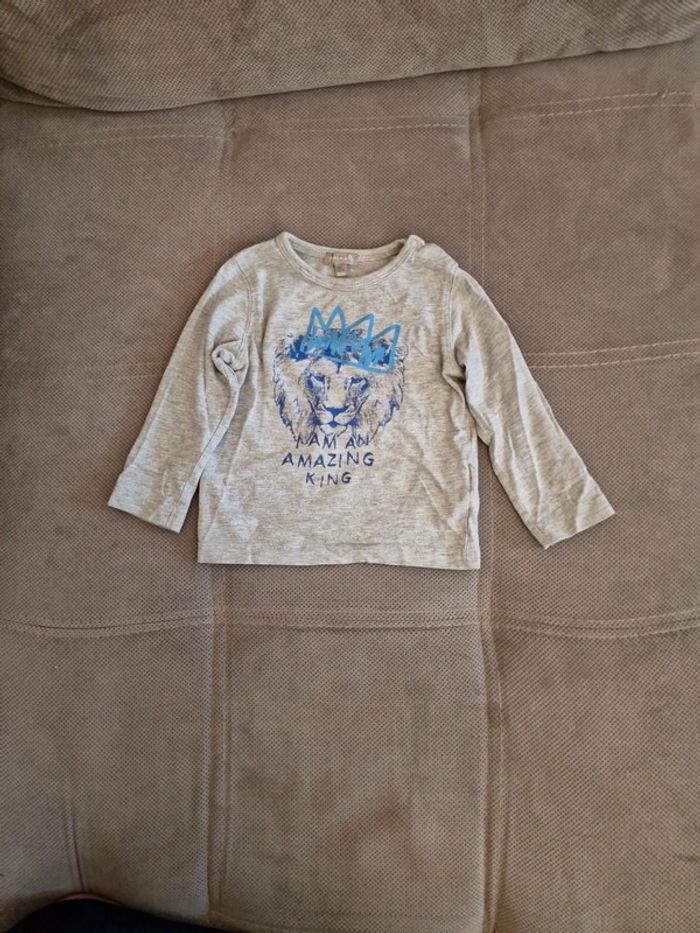 Tee-shirt manches longues garçon