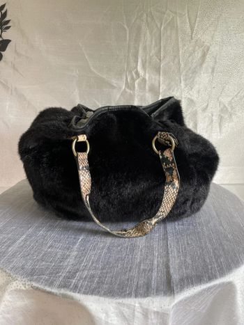 Sac fausse fourrure - Comme neuf