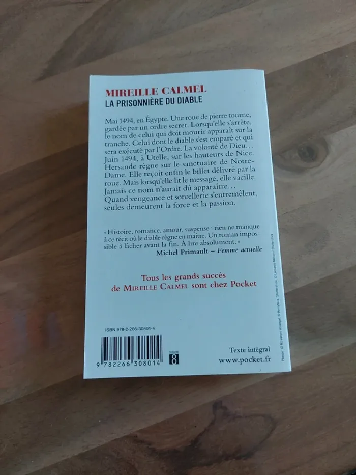La prisonnière du diable, de Mireille Calmel - photo numéro 2