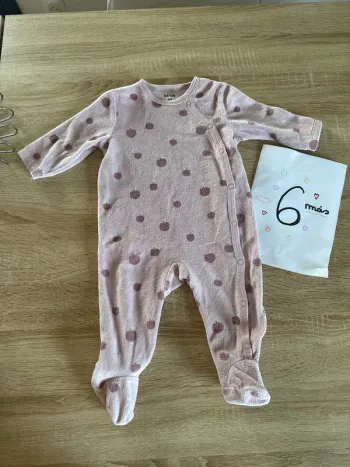 Lot 2 pyjamas velours Kiabi 6 mois