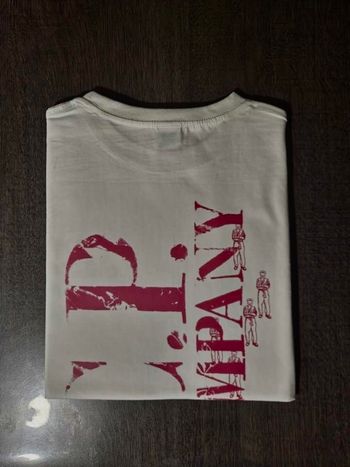 Tshirt CP Company – Taille M – Blanc – Neuf avec étiquette