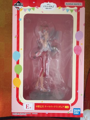 Nakano Itsuki The Quintessential Quintuplets figure figurine Ichiban kuji theme park holiday