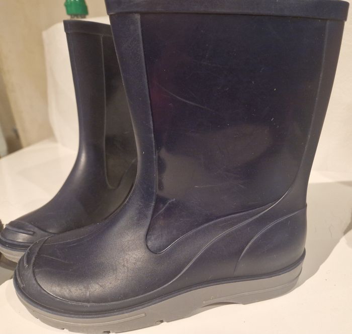 Bottes de pluie fourrés pour enfants - photo numéro 4