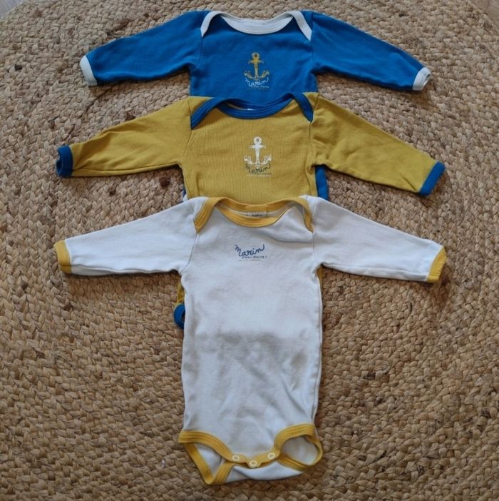 Lot de 8 bodies manches longues - photo numéro 2