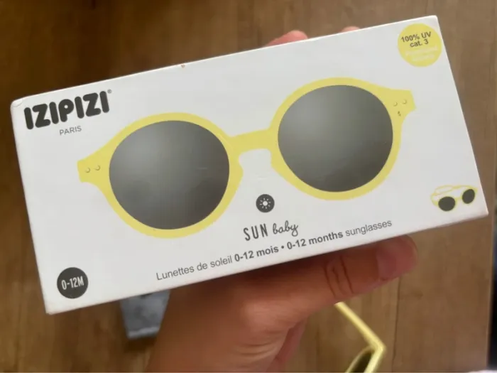 Lunettes de soleil Izipizi parfait état jaune lemonade - photo numéro 2