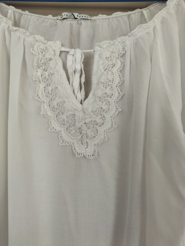 Blouse blanche Patrice Breal - photo numéro 3