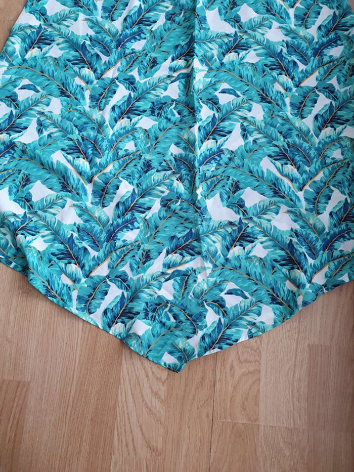 Robe de plage palmier verte primark - photo numéro 3