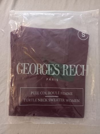 Pull Col Roulé Georges Rech Paris 