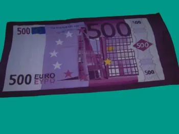 💥💥serviette de plage de bain tendance imprimé billet 500 euro neuf💥💥