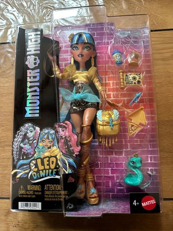 Poupée Monster High Cleo de Nile Mattel Neuf