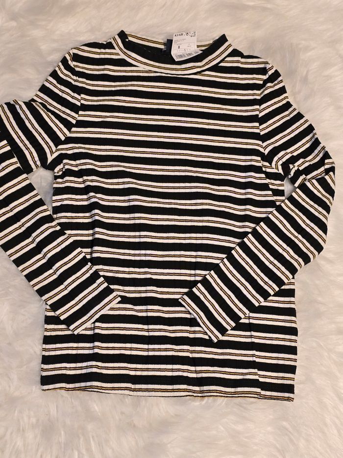 Neufs (non portés ) 🤩😍🩷👌 superbe ensemble gilet zippé et sous pull 8 ans fille ⚘️⚘️ - photo numéro 4