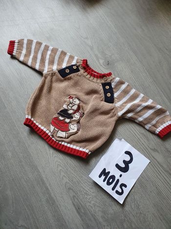 Pull 3mois garçon