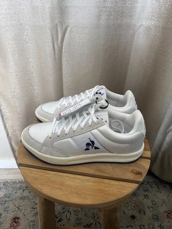 Baskets Le Coq Sportif Ashe Team W blanches – Taille 38 neuves