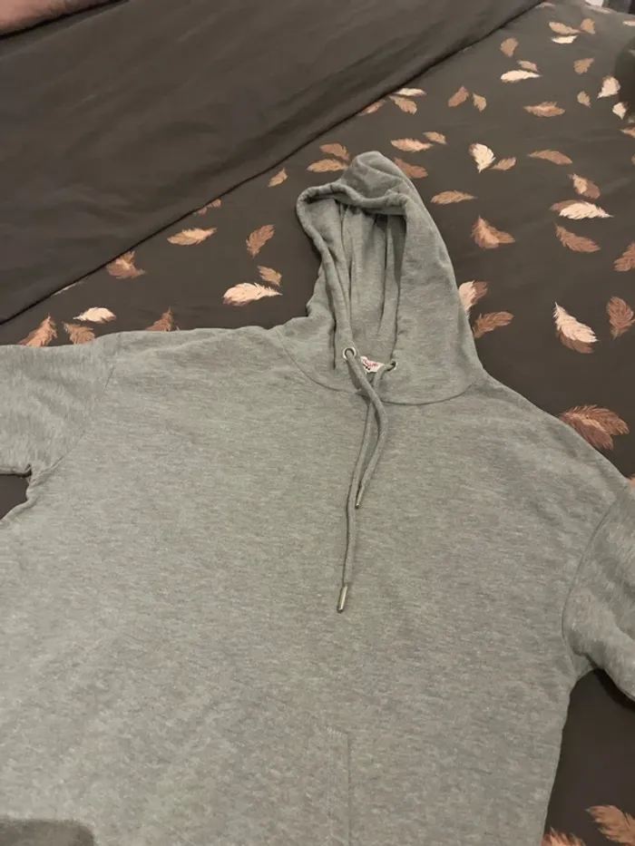 Robe sweat femme gris - photo numéro 2