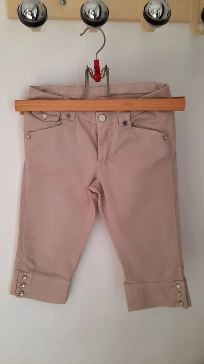 Pantacourt beige T. 6 ans Zara
