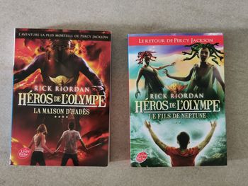 Héros de l'Olympe Tomes 2 et 4 Rick Riordan