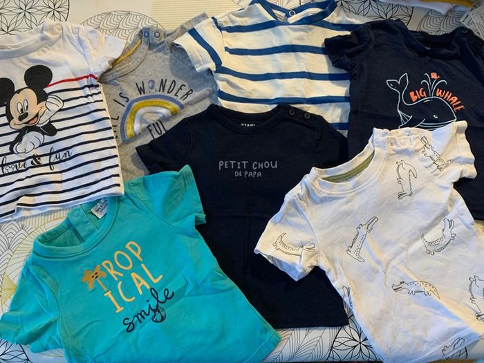 Lot de 7 t-shirts