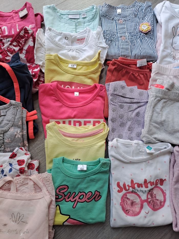 Lot vêtements fille taille 6 mois été - photo numéro 3