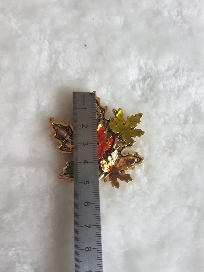 Broche feuille d automne - photo numéro 6