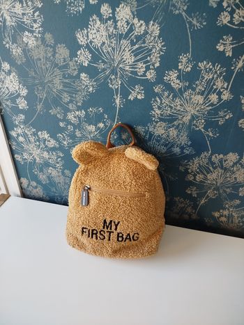 Childhome My First Bag teddy sac à dos bébé oreilles crèche parfait état