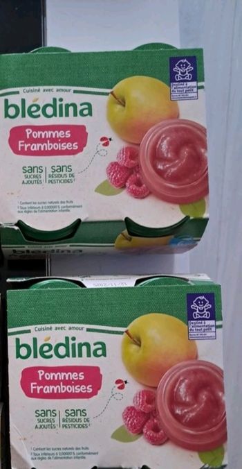 Lot compotes bledina