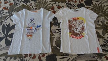 Lot 2 T-shirts Sergent Major 8 ans