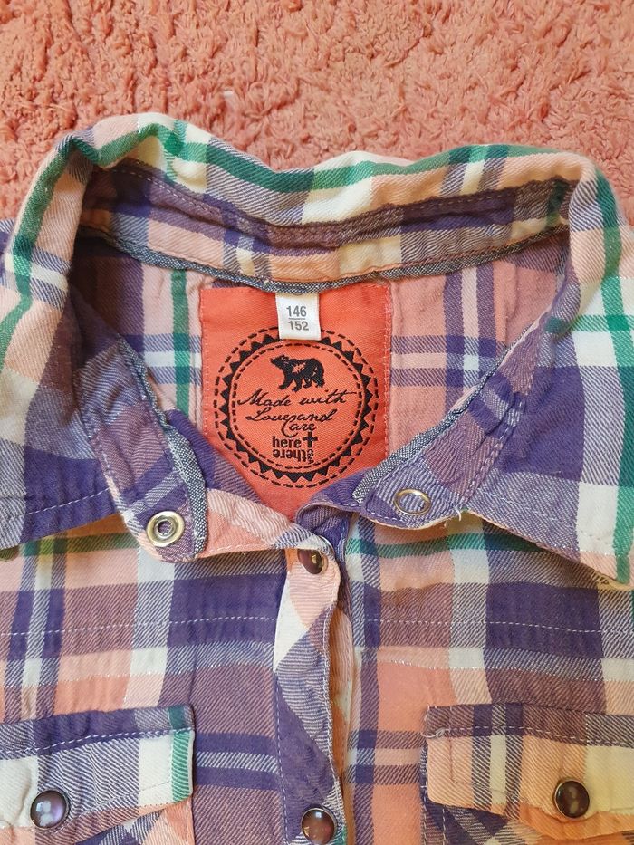 Lot 4 chemisiers et tee-shirt col roule  - Multicolore - Automne/ Hiver - Fille - 10 ans - Neuf et TBE - photo numéro 5
