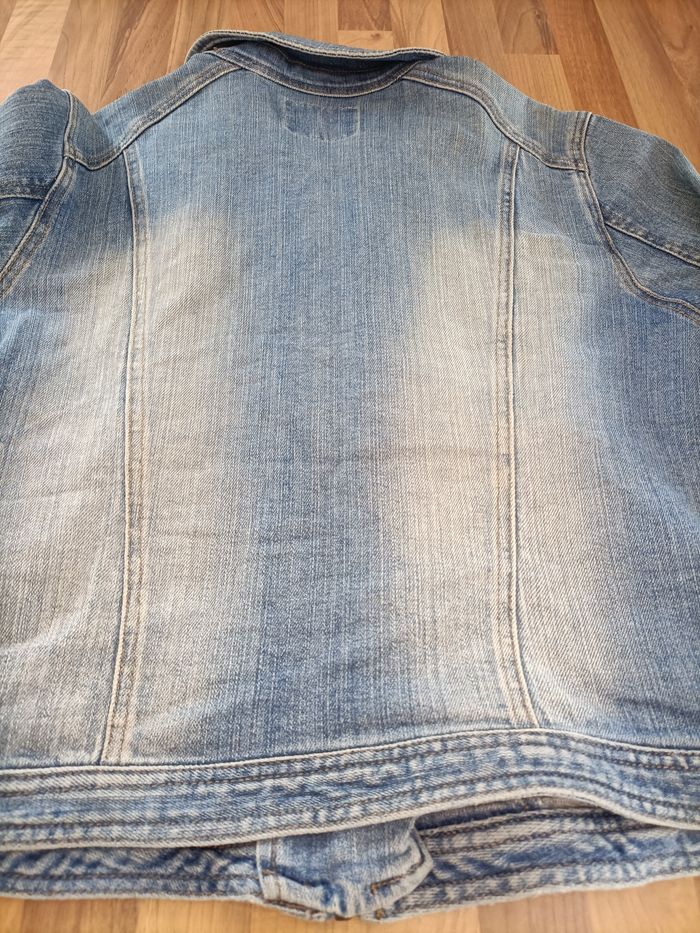 Veste perfecto Jean bleu Kiabi 42 - photo numéro 4