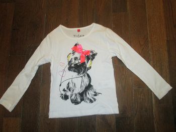 T-shirt fille 4 ans Tissaia