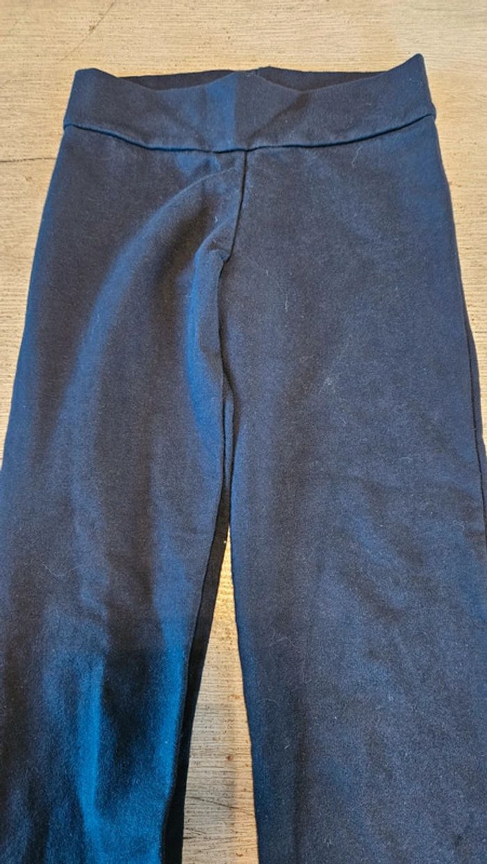 Legging bleu foncé très épais, Pure cotton, 10 ans, nickel - photo numéro 4